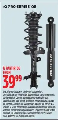 Canadian Tire PRO-SERIES OE Shock offer