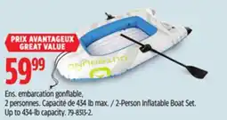 Canadian Tire Outbound -Person Inflatable Boat Set offer