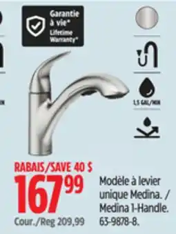 Canadian Tire Moen Medina 1-Handle offer