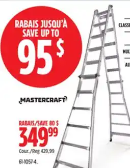 Canadian Tire Mastercraft Ladder offer