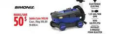 Canadian Tire SIMONIZ 1,25 GAL/MIN GPM 1600 LB/PO2/PSI FOAM BLASTER offer