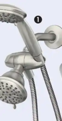 Canadian Tire Moen Attune Combination Shower with Spot Resist Brushed Nickel Finish offer