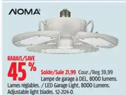Canadian Tire Noma LED Garage Light offer