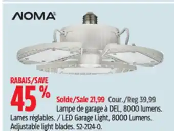 Canadian Tire Noma LED Garage Light offer