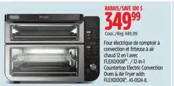 Canadian Tire Ninja Double Door 12-in-1 Countertop Electric Convection Oven & Air Fryer with FLEXDOOR offer