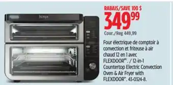 Canadian Tire Ninja Double Door 12-in-1 Countertop Electric Convection Oven & Air Fryer with FLEXDOOR offer