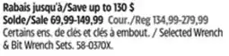Canadian Tire MAXIMUM Extra-Long Double Box-End Flex Wrench Set, SAE, 10-pc offer
