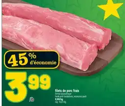 Marché Richelieu FILETS DE PORC FRAIS | FRESH PORK TENDERLOINS offer
