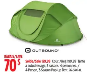 Canadian Tire Outbound 4-Person offer