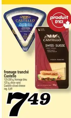 Marché Richelieu FROMAGE TRANCHÉ CASTELLO | CASTELLO SLICED CHEESE offer