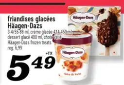 Marché Richelieu FRIANDISES GLACÉES HÄAGEN-DAZS | HÄAGEN-DAZS FROZEN TREATS offer