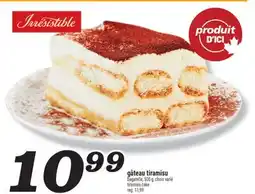 Marché Richelieu GÂTEAU TIRAMISU BAGATELLE | TIRAMISU CAKE offer