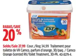 Canadian Tire Camco Orange-Scented RV/Toilet Treatment, 30-P offer