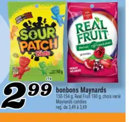 Marché Richelieu BONBONS MAYNARDS | MAYNARDS CANDIES offer