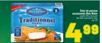 Marché Richelieu FILETS DE POISSON ASSAISONNÉS BLUE WATER | BLUE WATER SEASONED FISH FILLETS offer