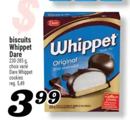 Marché Richelieu BISCUITS WHIPPET DARE | DARE WHIPPET COOKIES offer