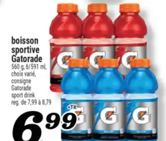 Marché Richelieu BOISSON SPORTIVE GATORADE | GATORADE SPORT DRINK offer