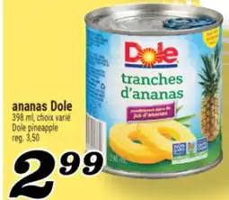 Marché Richelieu ANANAS DOLE | DOLE PINEAPPLE offer