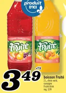 Marché Richelieu BOISSON FRUITÉ | FRUITÉ DRINK offer