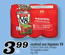 Marché Richelieu COCKTAIL AUX LÉGUMES V8 | V8 VEGETABLE COCKTAIL offer