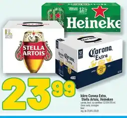 Marché Richelieu BIÈRE CORONA EXTRA, STELLA ARTOIS, HEINEKEN | BEER offer
