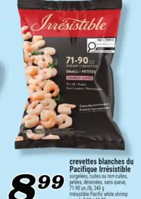 Marché Richelieu Crevettes blanches du Pacifique Irrésistible | Irrésistible Pacific white shrimp offer