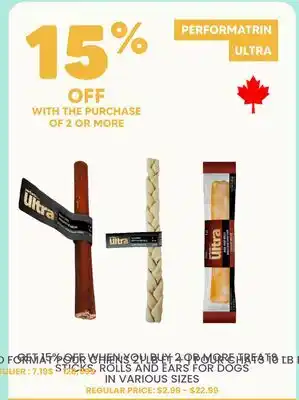 Chico STICKS, ROLLS AND EARS FOR DOGS offer