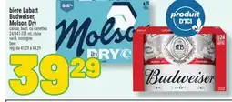 Marché Richelieu bière Labatt Budweiser, Molson Dry | beer offer