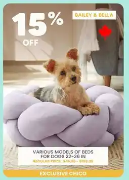 Chico BEDS FOR DOGS offer