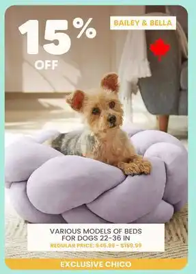 Chico BEDS FOR DOGS offer