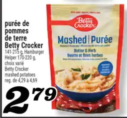 Marché Richelieu PURÉE DE POMMES DE TERRE BETTY CROCKER | BETTY CROCKER MASHED POTATOES offer