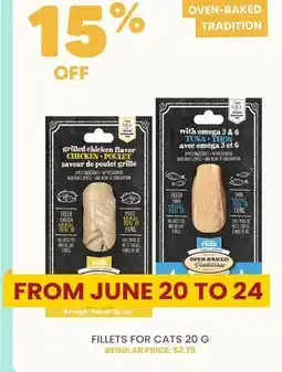 Chico FILLETS FOR CATS 20 G offer