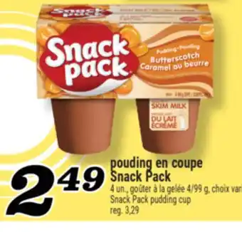 Marché Richelieu POUDING EN COUPE SNACK PACK | SNACK PACK PUDDING CUP offer