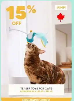 Chico JUMP! TEASER TOYS FOR CATS offer