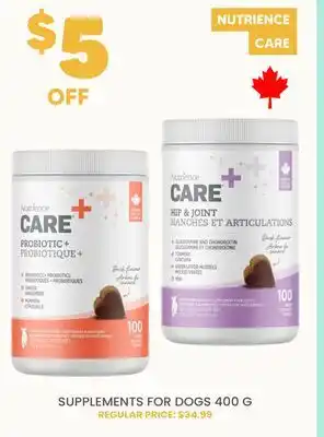 Chico NUTRIENCE CARE SUPPLEMENTS FOR DOGS offer