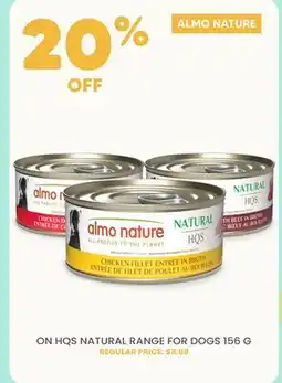 Chico ALMO NATURE ON HQS NATURAL RANGE FOR DOGS offer