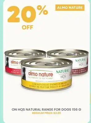 Chico ALMO NATURE ON HQS NATURAL RANGE FOR DOGS offer