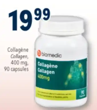 Familiprix Biomedic collagen capsules 400mg 90un offer