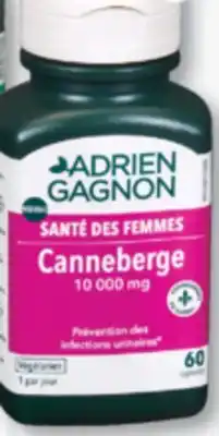 Familiprix Adrien Gagnon Women's health cranberry capsules 60un offer