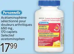 Brunet PERSONNELLE Acétaminophène sélectionné pour douleurs arthritiques 650 mg offer