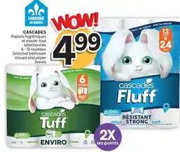 Brunet CASCADES Papiers hygiéniques et essuie-tout sélectionnés offer
