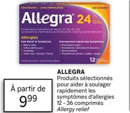 Brunet ALLEGRA Produits sélectionnés pour aider à soulager rapidement les symptômes d'allergies offer