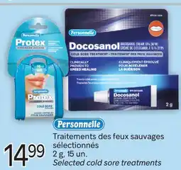 Brunet PERSONNELLE Traitements des feux sauvages sélectionnés offer