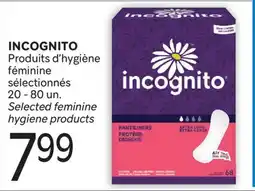 Brunet INCOGNITO Produits d'hygiène féminine sélectionnés offer