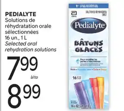 Brunet PEDIALYTE Solutions de réhydratation orale sélectionnées offer