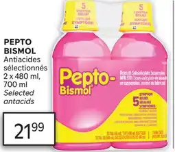 Brunet PEPTO BISMOL Antiacides sélectionnés offer