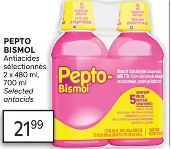 Brunet PEPTO BISMOL Antiacides sélectionnés offer