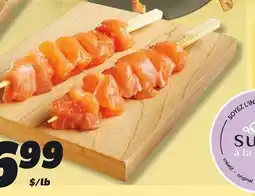 IGA C'EST PRÊT! À CUIRE SALMON YAKITORIS offer