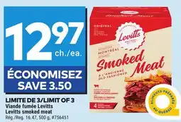 Giant Tiger Levitts smoked meat offer