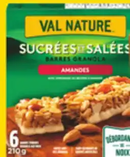 Giant Tiger Nature Valley granola bars offer
